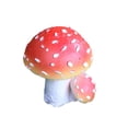 thumbnail image 1 of ZheElen Décorations de Paysage Lumineux Exquis Forme de Champignon de Résine Compact Tête Ronde 2, 1 of 6
