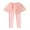 Pink, variant on MIXUE Baby Girls Pants Children'S Leggings Flowers Prints Trousers Two Culottes Spring Autumn Shaggy Yarn Skirt Holiday Wear,Black,18-24 Months