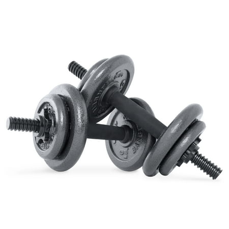 CAP Barbell 40 Lb. Adjustable Cast Iron Dumbbell Set