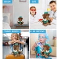 thumbnail image 4 of DolliBu Wild Mammoth Doctor Plush Toy - Super Soft Mammoth Doctor Stuffed Animal Dress Up with Cute Scrub Uniform and Cap Outfit - Fluffy Doctor Toy Plush Gift - 10 Inches, 4 of 7