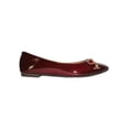 thumbnail image 2 of FLAT BALERINA VESTIR CASUAL LEON MUJER DAMA VINO CHAROL 7964 LEON 7964p, 2 of 3