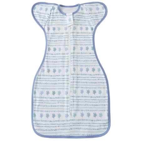 ATAIKU Newborn Swaddle Sleep Sack 0-6 Months Arms Up Transition Swaddles for Unisex Baby with Arms In/Out 2-Way Zipper 100% Cotton 0.5 Tog