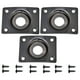 thumbnail image 5 of Rectángulo de licencia de Enchufe de Salida de Bajo de 6 Piezas de Guitarra Eléctrica con 24 Tornillos, 5 of 9