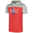 thumbnail image 2 of Men's New Era Red St. Louis Cardinals Active Brushed Hoodie T-Shirt, 2 of 3