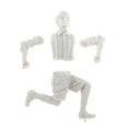 thumbnail image 3 of kusrkot 1/35 Resin Running Kids & Dog Figure Model DIY Accessory for Home Decoration, 3 of 8