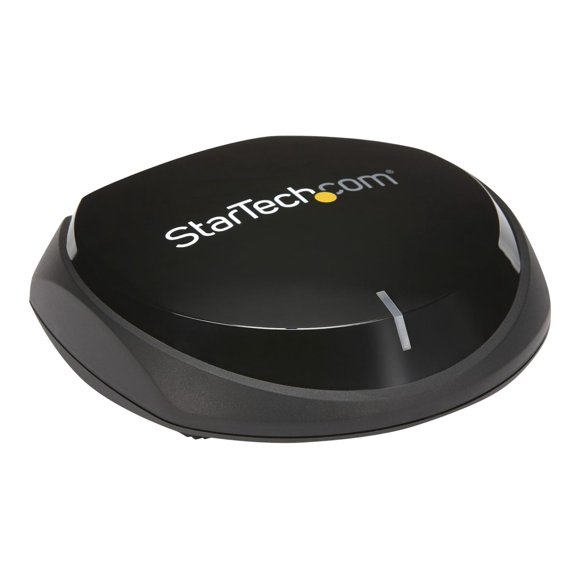 StarTech.com Bluetooth 5.0 Audio Receiver with NFC, Bluetooth Wireless Audio Adapter BT 5.0, 66ft (20m) Range, 3.5mm/RCA or Digital Toslink/SPDIF Optical Output, Lossless HiFi Wolfson DAC - For Stereos/Speakers - Bluetooth wireless audio receiver - black