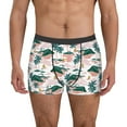 thumbnail image 2 of Bingfone Hawaii Palms Men's Underwear - Casual Stretch Boxer Briefs-X-Large, 2 of 7