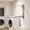 Brushed Nickel, variant on Folding Wall Mounted Clothes Hanger Rack Clothes Hook Brass with Swing Arm Holder Clothing Hanging System Closet Storage Organizer Heavy Duty Drying Rack Wall Mount