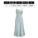 thumbnail image 2 of Vestido de verano 2023 con escote en V y tirantes finos para mujer, vestido de verano de color liso para mujer, vestido sexy sin mangas con escote en forma de corazón para fiesta de verano, 2 of 6