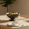 thumbnail image 5 of Radicaln Marble Fruit Bowl 10 Inches Black Handmade Decorative Bowl For Kitchen Table, Ideal Key Holder, Candy Dish and Fruit Bowl For Kitchen Countertop, 5 of 6
