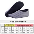 thumbnail image 6 of Fearlessin 1 Pair Beach Shoes Anti-skid Elastic Quick Dry Barefoot Socks Outside Comforatable Swim Underwater Diving Children Gray XL, 6 of 6