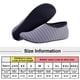 thumbnail image 5 of Eigraketly 1 par de zapatos de playa antideslizantes de secado rápido calcetines descalzos deportes acuáticos surf dibujo bajo el agua para niños gris XL Type3 NO3 Eigraketly OD021116-38, 5 of 6