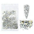 thumbnail image 6 of UDIYO 1440Pcs/Set DIY Exquisite Nail Rhinestone Glitter Beautiful Glass Nail Flash Jewelry for Women, 6 of 7