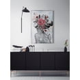 thumbnail image 6 of Marmont Hill Poppies and Butterflies Canvas Wall Art, 6 of 7