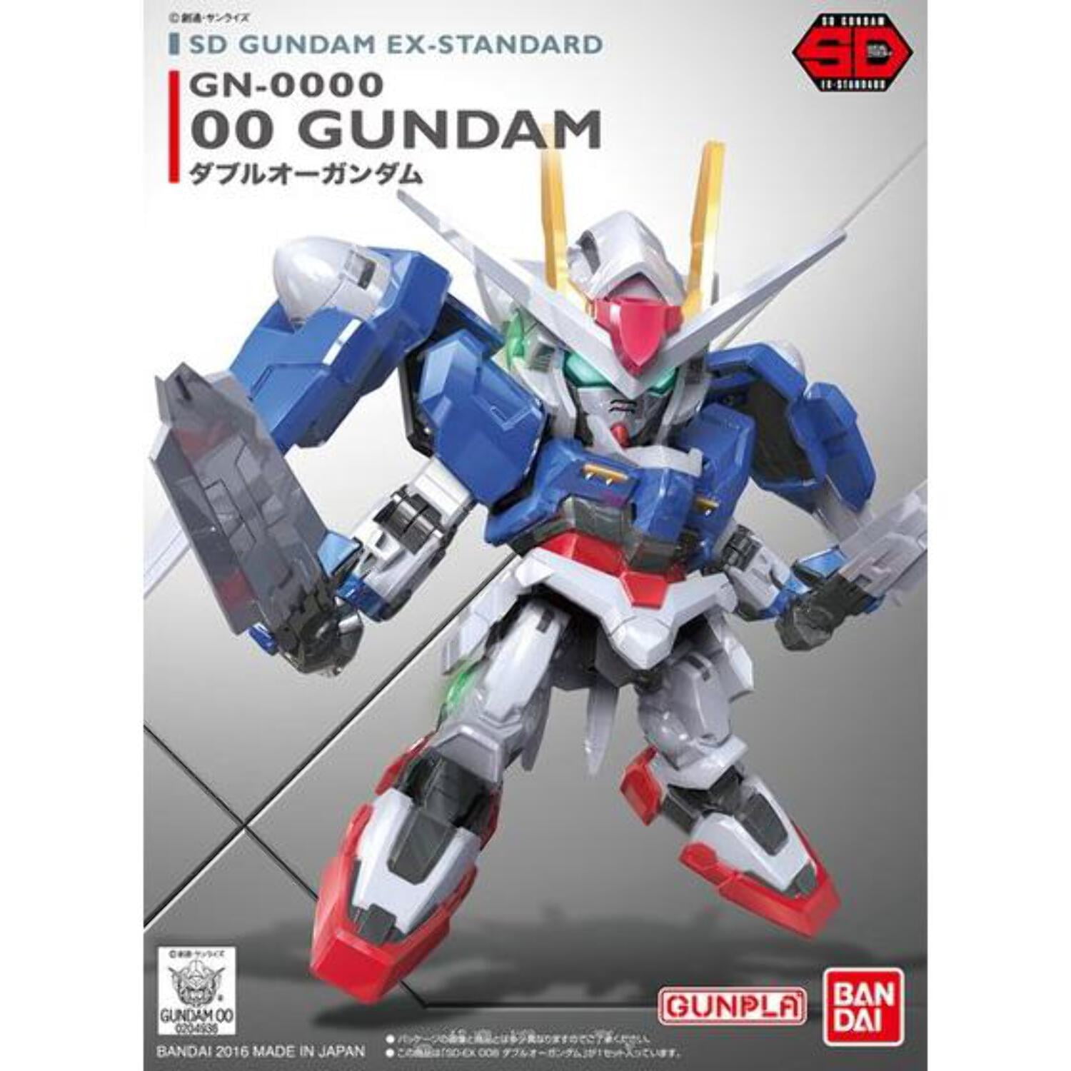 Bandai Hobby SD EX-Standard 008 GN-0000 00 Gundam Model Kit