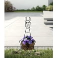 thumbnail image 4 of Whimsical Lamma Planter Set – Cute Indoor/Outdoor Pots for Plants, Storage & Decor – 2-Pack, 4 of 5