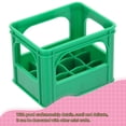 thumbnail image 4 of Shisuyan Miniature Basket Decorative Mini Storage Basket Green Plastic 1Pack, 4 of 8