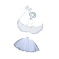 thumbnail image 4 of Disfraces De ángel Para Niñas, Falda De Tul Con Varita Para Juegos De Simulación De Fiestas, Baile De Máscaras, Color, 4 of 8