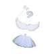 thumbnail image 4 of Disfraces de ángel para niñas, accesorios de cosplay, atuendo para niños, tutú Blanco, 4 of 9
