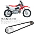 thumbnail image 3 of Chain Rear Sprocket Set, Perfect Fit Heat Treatment Solid Construction 14T Chain Flywheel Smooth Operation  for Z50A Z50 Z50R Z50J Monkey Bike, 3 of 7