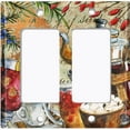 thumbnail image 6 of Metal Light Switch Plate Cover Cafe Breakfast Drinks COF013, 6 of 13