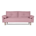 thumbnail image 2 of Sofá Cama De Lino Palo De Rosa Modelo Mandela, 2 of 8