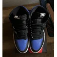 thumbnail image 2 of Size 9.5 - Jo r-dan 1 Retro OG High Royal Toe, 2 of 6