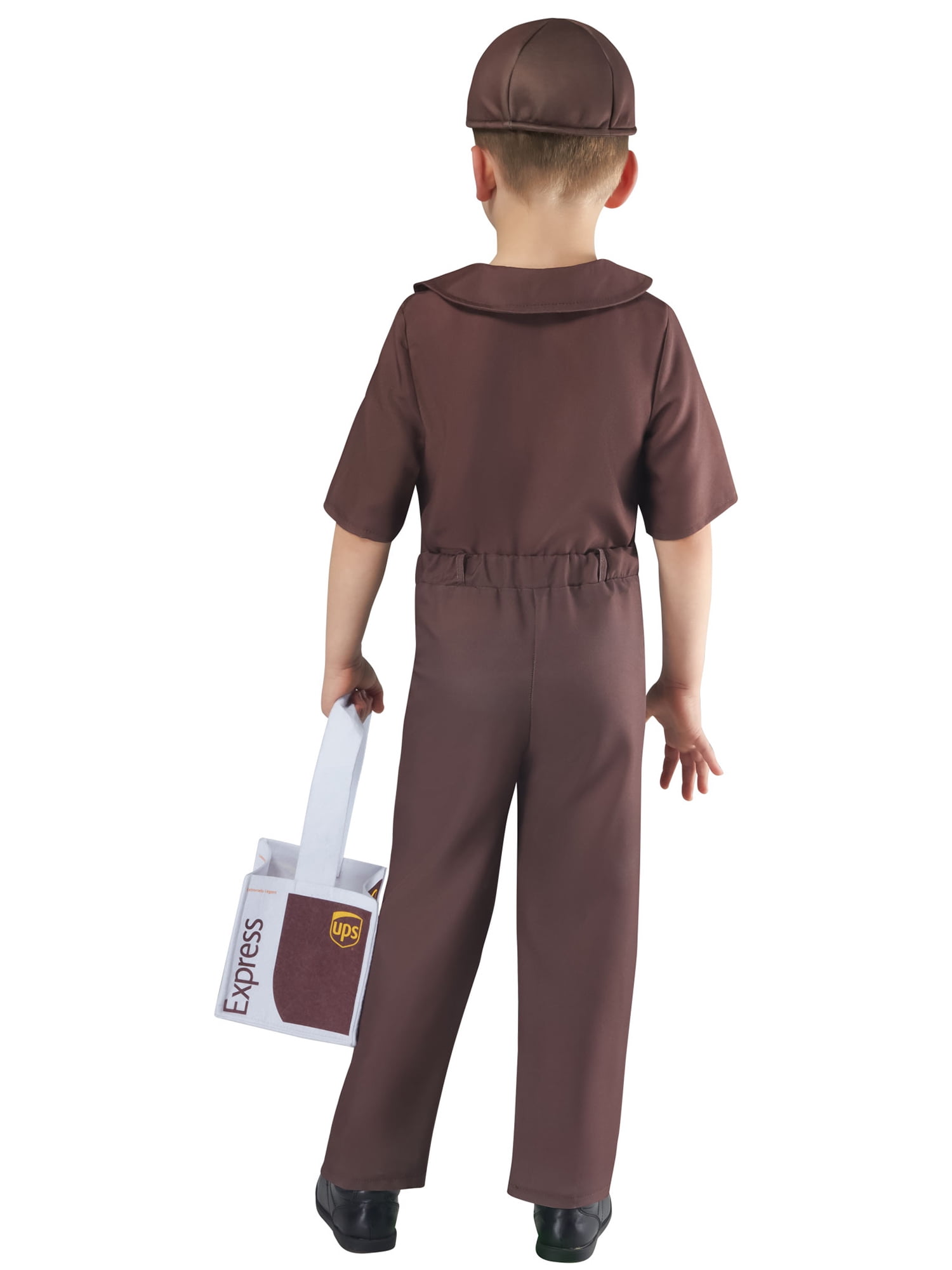 UPS Delivery Driver Costume for Toddlers by Rubies, Boys