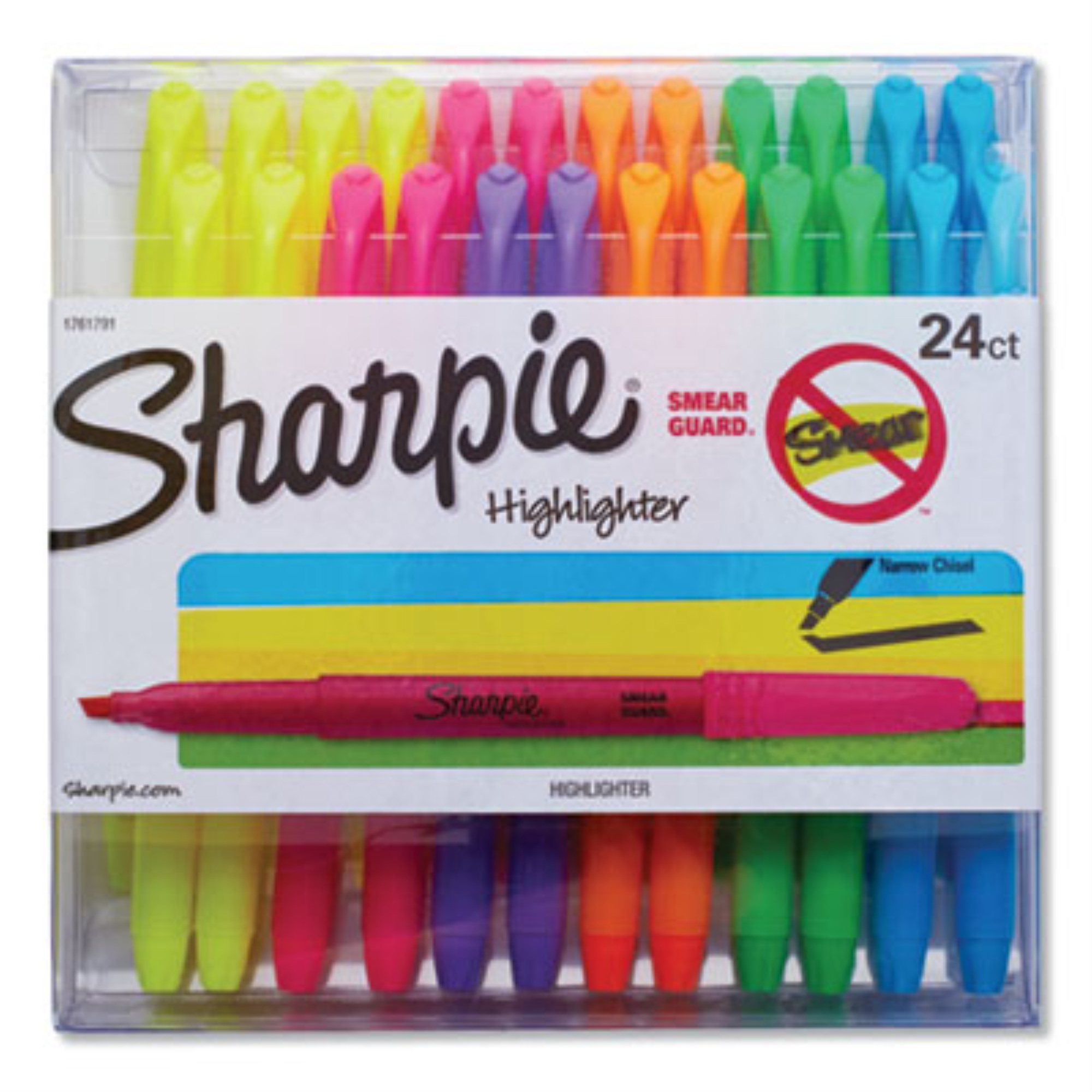Sharpie Accent Pocket Highlighters, Chisel Tip, 24-Count photo 2