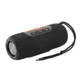 thumbnail image 2 of Altavoz inalámbrico Bluetooth al aire libre portátil, 2x5W de alta potencia, batería de 1500mAh, negro, 2 of 8