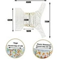 thumbnail image 2 of CutiePlusU Adult Cloth Diaper Washable Adult Pocket Nappy Cover Adjustable Reusable Breathable Leak Free - Cute Giraffe, 2 of 2