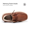 thumbnail image 4 of Apakowa Boys Loafers Slip On Dress Shoes Kids Casual Boat Shoes, 4 of 7
