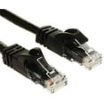 thumbnail image 1 of Cordon de Démarrage Transparent Cat6 Noir de 1 Pi, 1 of 1