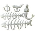 thumbnail image 2 of FlowerHouse FHBH150-A Fish Bone Clothing & Towel Hooks, Antique, 2 of 2