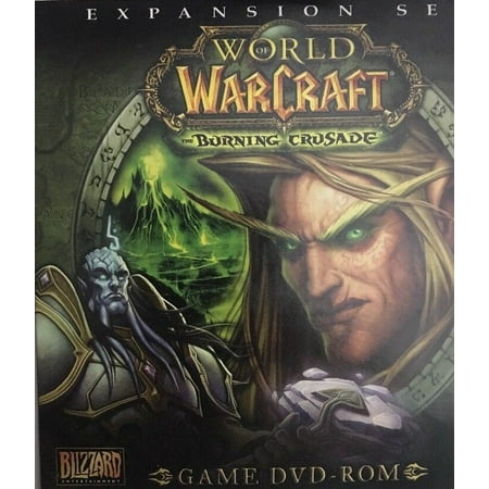 EXPANSION SET WORLD OF WARCRAFT THE BURNING CRUSADE FOR PC DVD ROM-RARE (Best World Of Warcraft Expansion)