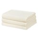 thumbnail image 1 of Franela Vellón Manta Suave Cálido Microfibra Sofá Jacquard  Tejido Difuso Patrón Felpa 280GSM Livianas Decorativas Sólidas Mantas para Sofá Silla Blanco crema 70 x 78, 1 of 11