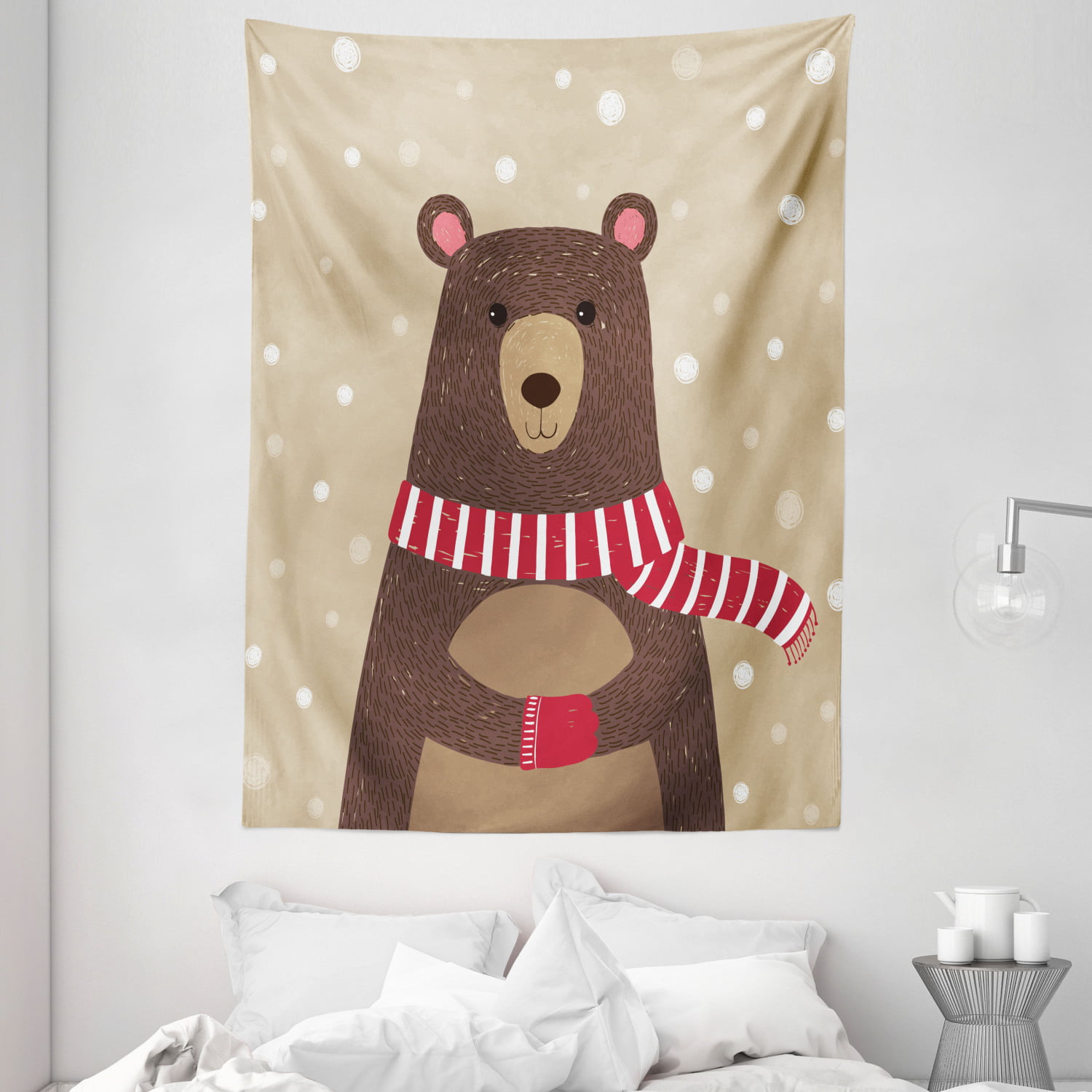 8 x 12 Carolines Treasures Teddy Bear on The Beach Wall or Door Hanging Prints APH0088DS812 Multicolor