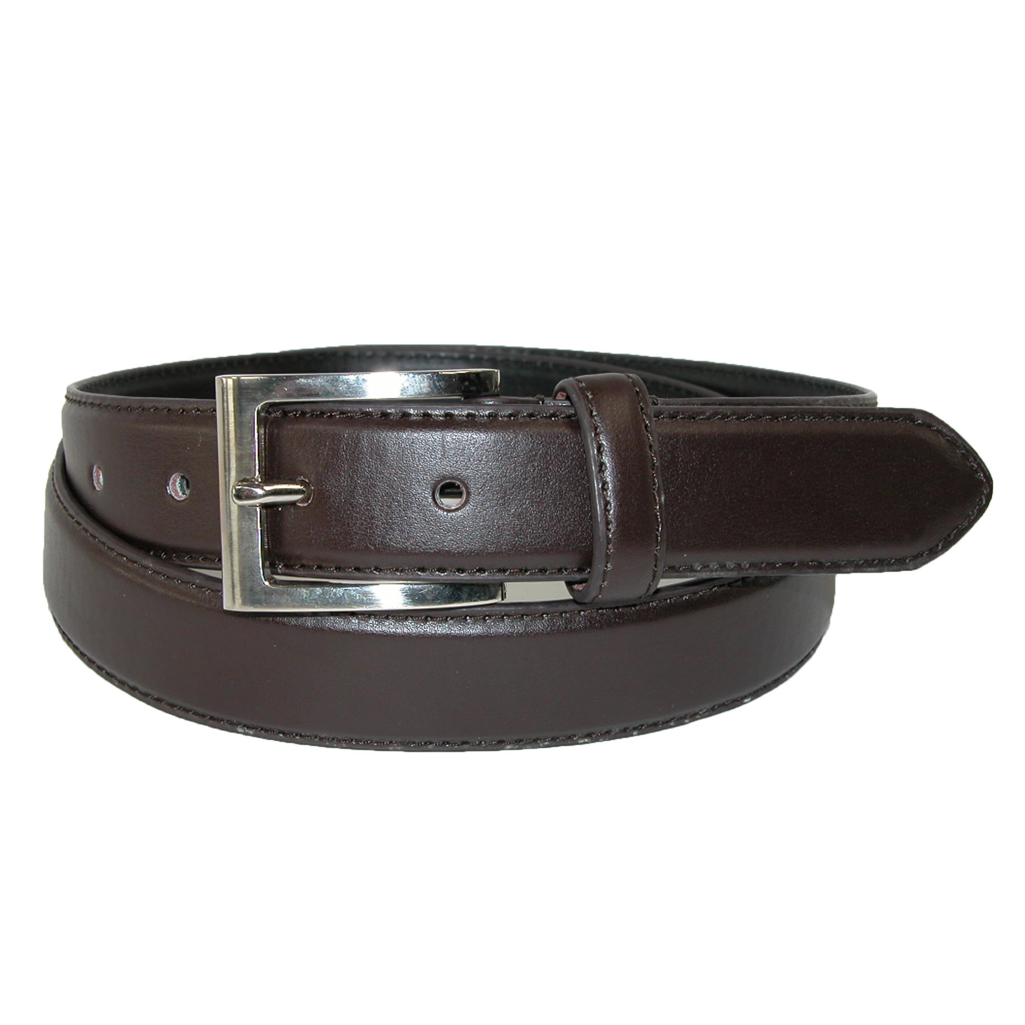 mens leather dress belt