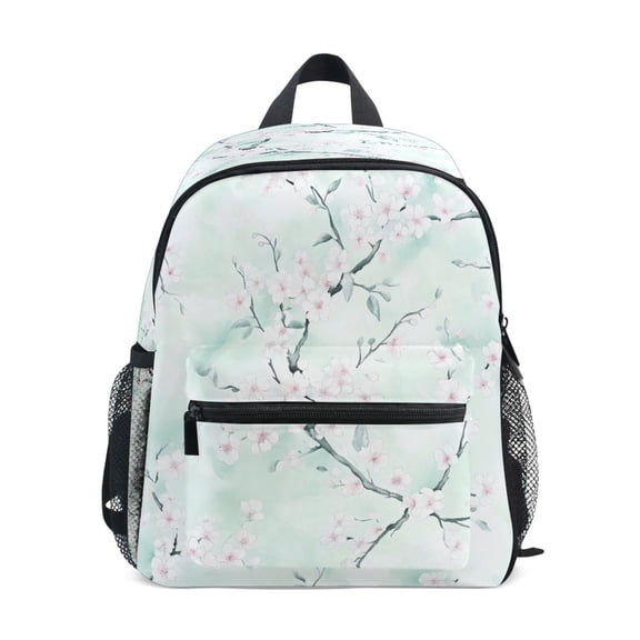 Mini Backpack Cherry Blossom Branches - Durable with Safety Features for 3-8 Years