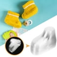 thumbnail image 4 of SHISUYAN 50 Pairs Shoe Form Insert Baby Shoes Display Stand Sock Booties Display Shaper, 4 of 8
