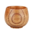 thumbnail image 1 of Jujube Wood Cup Hecho A Mano Madera Natural Desayuno Drinkware Té Verde Hugtrwg Para estrenar, 1 of 7