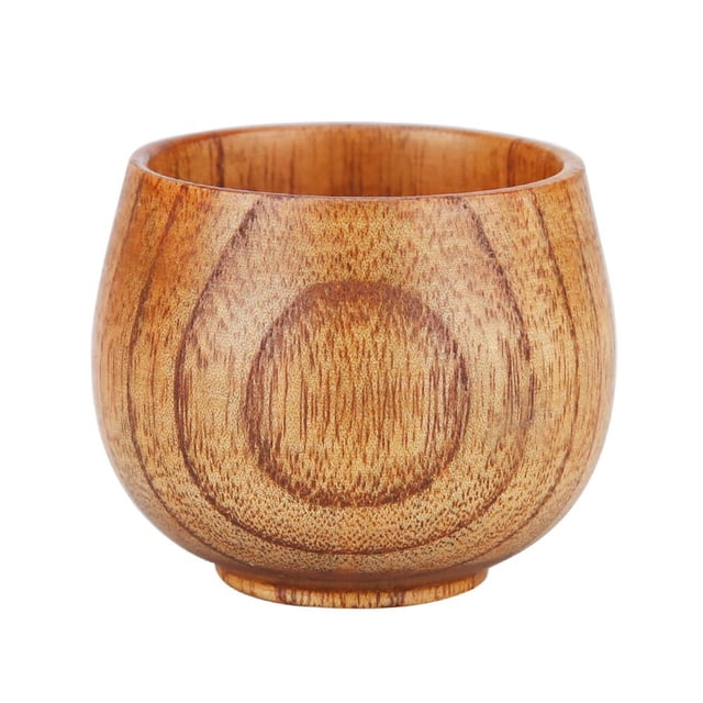 Jujube Wood Cup Hecho A Mano Madera Natural Desayuno Drinkware Té Verde Hugtrwg Para estrenar