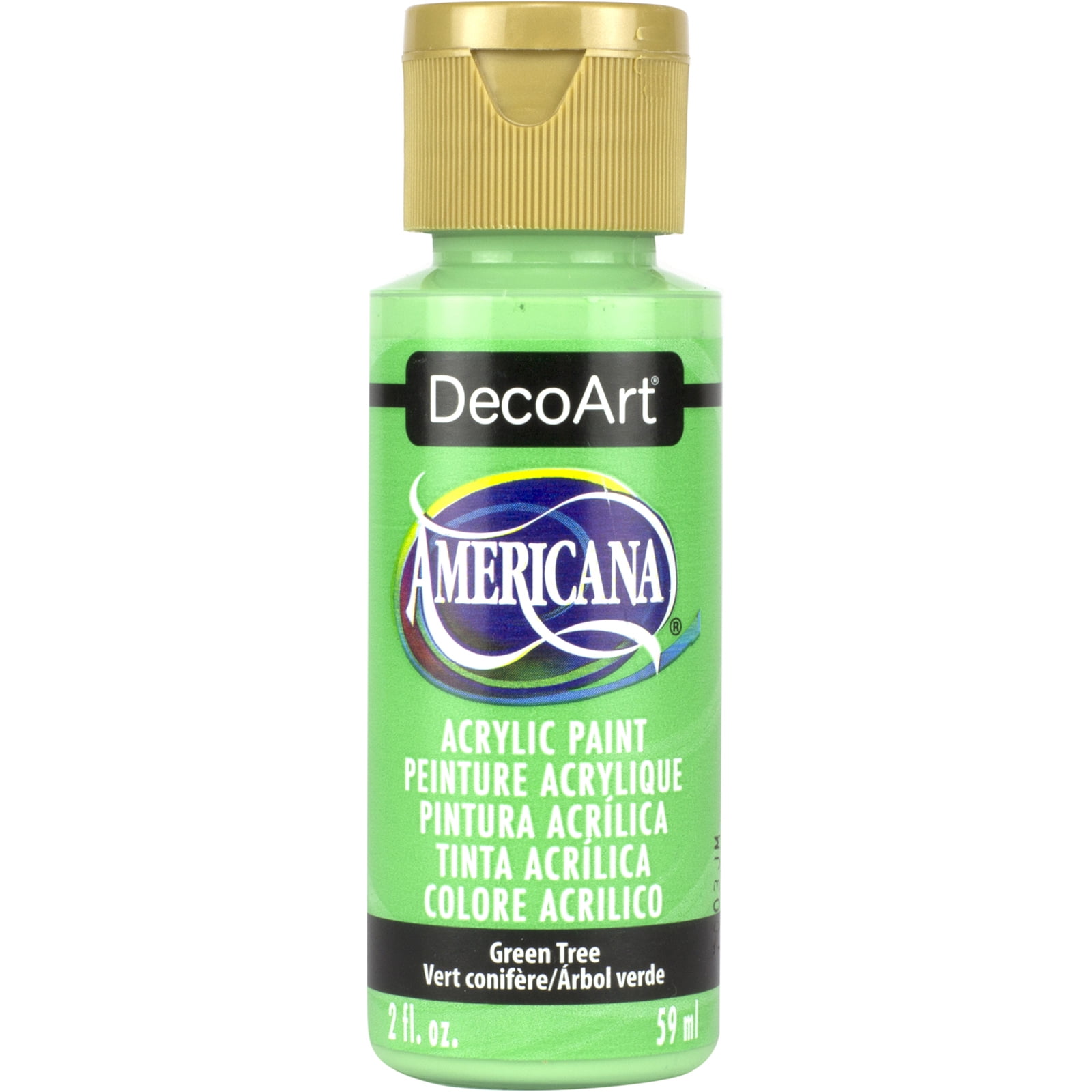 DecoArt Americana Acrylic Color, 2 oz., Green Tree ... DecoArt Americana Acrylic Color, 2 oz., Green Tree ...