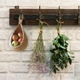thumbnail image 5 of Cheers.US Jute onion basket hanging for pantry | Potato garlic onion storage | Boho wall baskets for kitchen | Garlic keeper | Bohemian handwoven wall mount fruit or veggie basket decor, 5 of 10