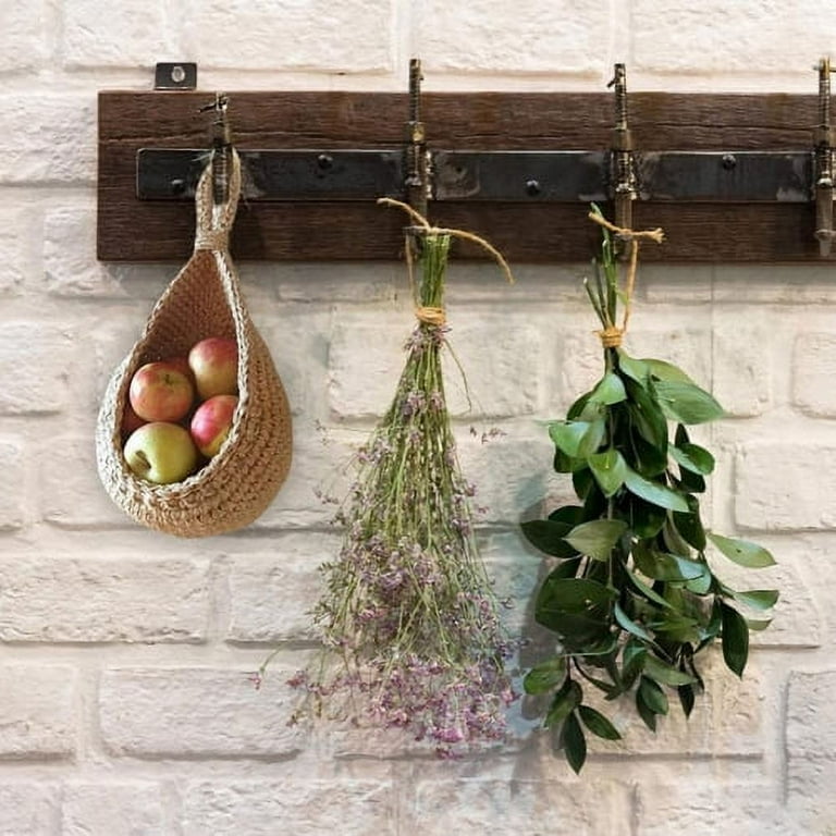 Aihimol Wall Hanging Basket , Wall Mounted Plastic Fruit And Vegetable