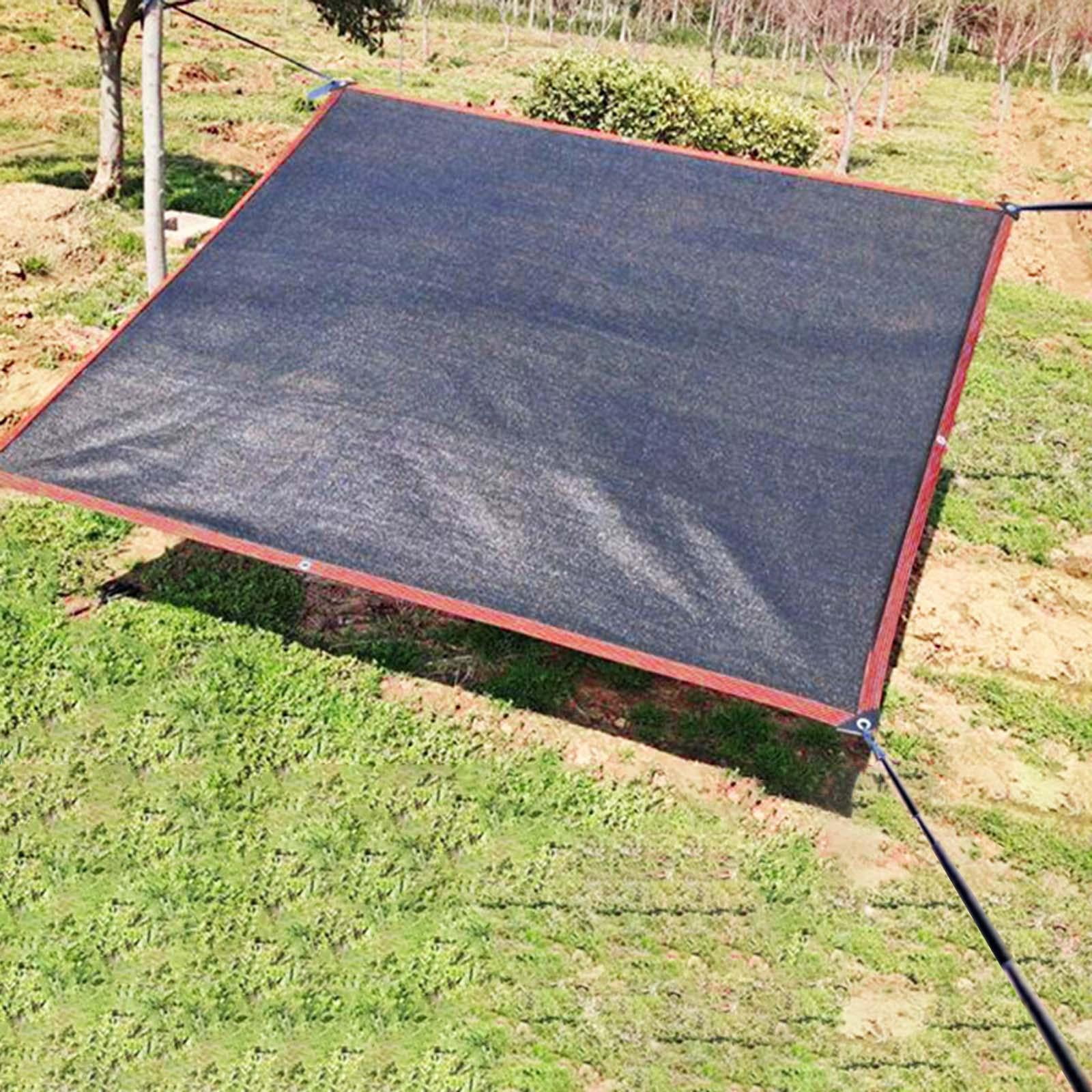 Fzaqwen Shade Cloth Black Canopy Oversized Sunblock Shade Cloth for Plants sun shade for 2mx3m