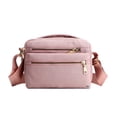 thumbnail image 1 of Bolso Bandolera Pequeño Y Sencillo Con Cremallera Para Mujer Rosa, 1 of 3