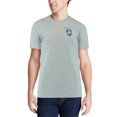 thumbnail image 4 of Men's Gray Army Black Knights Team Comfort Colors Campus Scenery T-Shirt, 4 of 5