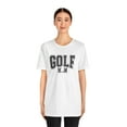 thumbnail image 3 of Varsity Style Golf Mom Collegiate Shirt, Womens Golf Shirt, 3 of 4