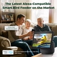 thumbnail image 4 of Kiwibit Smart Bird Feeder Camera, Solar Powered 4K WiFi Outdoor Feeder with AI Bird Identification and Real-Time Alerts, Autumn Clay, 4 of 6